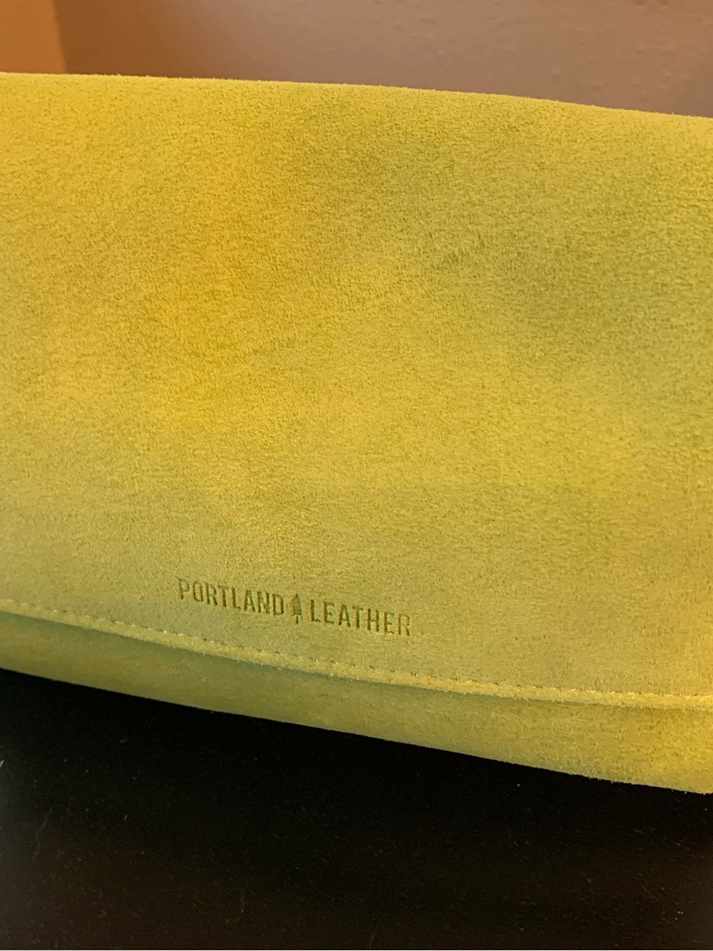Portland Leather Goods Medium Metro--LIME - Picture 9 of 13